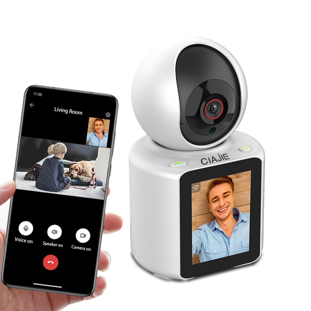 Ingyenes hívások SIM-kártya nélkül 🎉360°Smart biztonsági kamera 🤖 Intelligens kamerák hívásokhoz🔥🔥